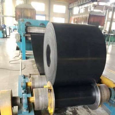 Flat Black New NN100  Nylon conveyor belt Oil Resistant Conveyor Belting for cement plant