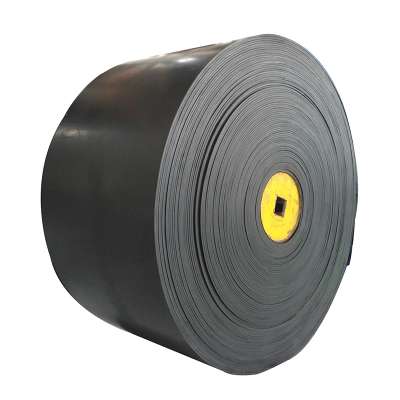 moulded edge rubber conveyor belt 3ply EP polyester fabric rubber conveyor belt