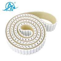 Heat resistant AT20 pu synchronous belt gear timing belts with yellow rubber